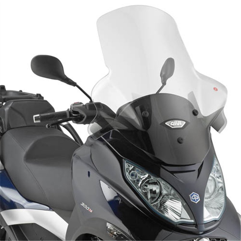 PIAGGIO Mp3 Touring 300 - 400 (11) / Mp3 Busines CÚPULA GIVI TRANSPARENTE PIAGGIO Mp3 Touring 300 - 400 (11) / Mp3 Busines CÚPULA GIVI TRANSPARENTE